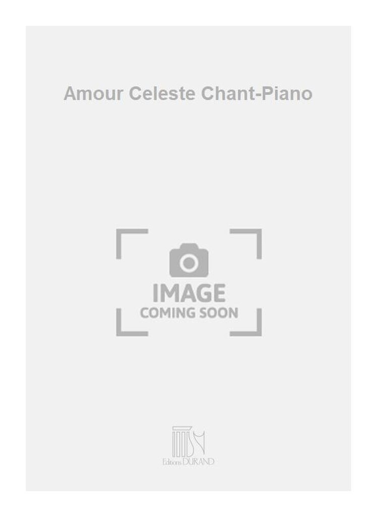 Amour Celeste Chant-Piano